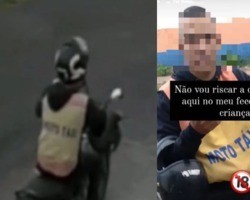 Mototaxista suspeito de importunação sexual em Teresina é identificado