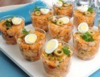 Receita de cuscuz de frango no copinho para uma festinha junina!