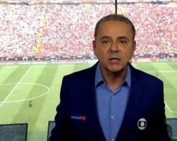 Ao vivo, Luís Roberto erra animal, troca nomes e viraliza no jogo do Brasil