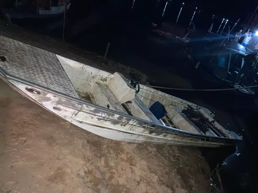 Polícia divulga foto da lancha usada por Bruno e Dom - Foto: Divulgação