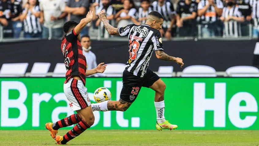 Flamengo e Atlético-MG duelam pela Copa do Brasil. (Foto: RODNEY COSTA/ Lancepress! )