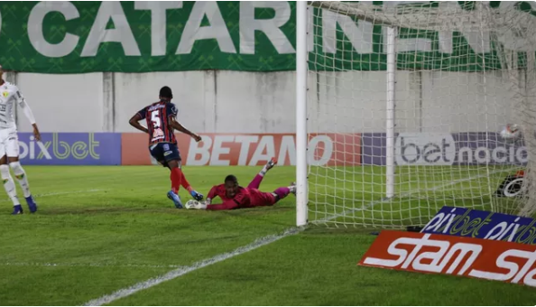 Bahia garante três pontos após vencer jogo -  (Foto: Bruno Queiroz/ EC Bahia)