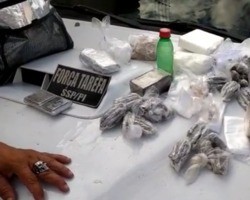 Traficante é preso com grande quantidade de drogas na zona Sudeste de THE