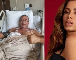Após cirurgia, pai de Anitta revela câncer no pulmão e que aguarda biópsia