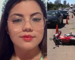 Estudante de 16 anos morre em colisão entre moto e ônibus na Frei Serafim