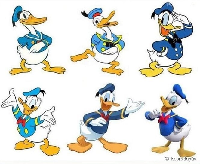 As versões do Pato Donald