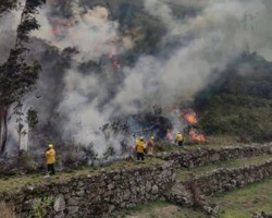 Incêndios, lixo, aeroporto: as ameaças as ruínas históricas de Machu Picchu