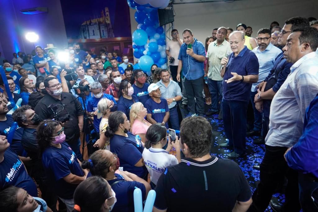 Sílvio Mendes critica a atual gestão em evento na capital (Foto: Divulgação/Levy)