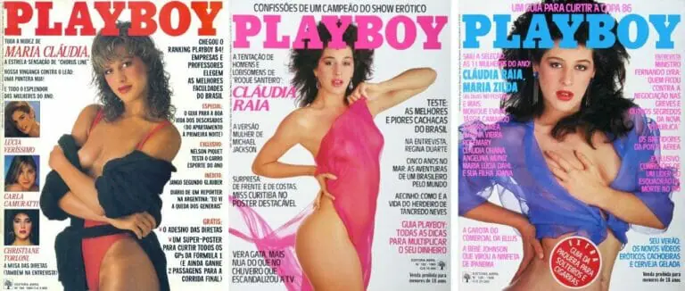 Claudia Raia (Foto: Reprodução, Playboy) 