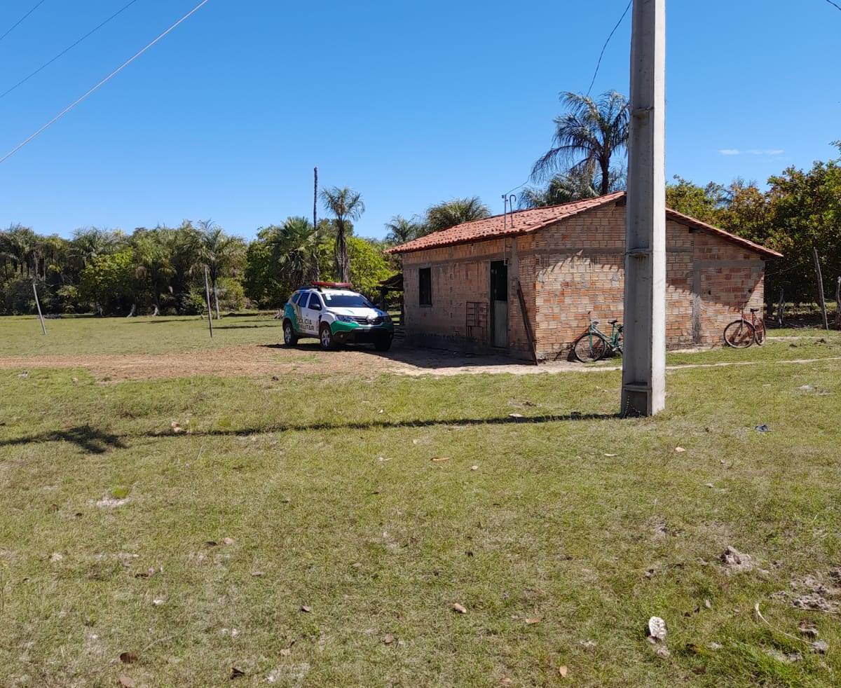 Suspeito de matar tio de 74 anos com pauladas na cabeça é preso no Piauí (Foto: Reprodução/ WhatsApp)