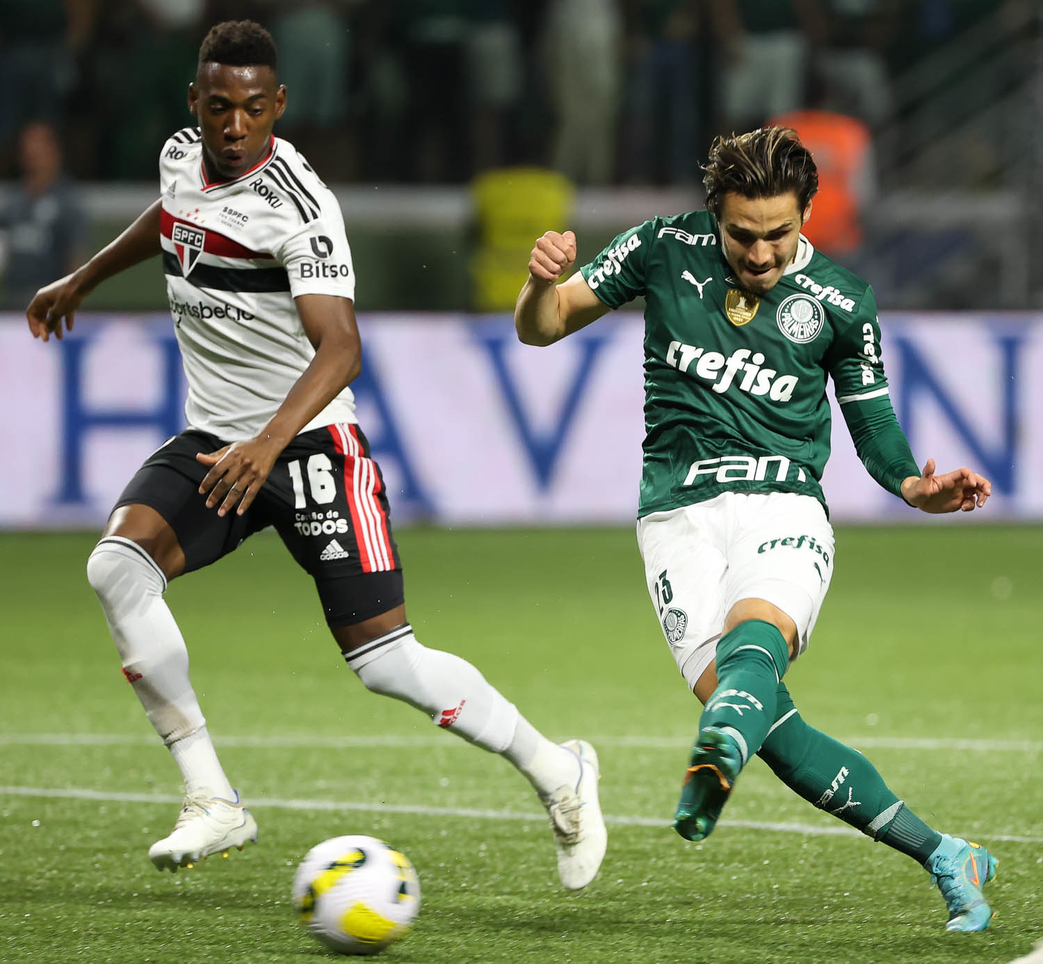 São Paulo venceu o Palmeiras nos pênaltis e se classificou para as quartas de final  da Copa do Brasil Foto: Cesar Greco 