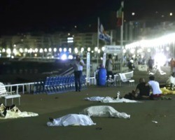 Nas celebrações da queda da Bastilha, atentado terrorista deixa 86 mortos