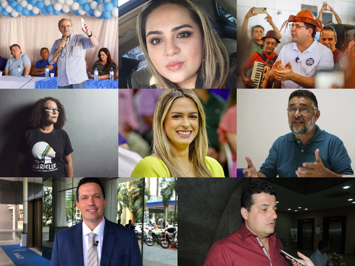 Pré-candidatos ao Governo do Piauí (Foto: Reprodução)