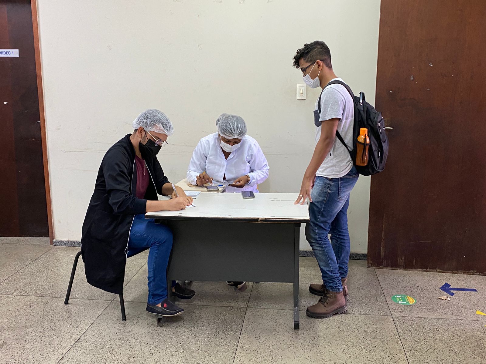 Posto de vacinação contra covid-19 da UFPI inicia atendimento em Teresina (Foto: Divulgação)