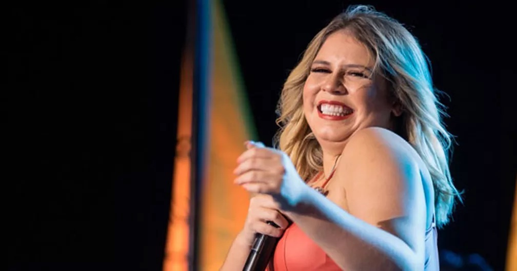 A cantora Marilia Mendonça — Foto: Divulgação/Globoplay 