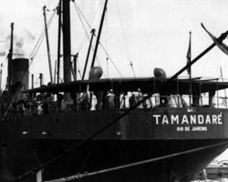 Alemães afundam navio Tamandaré e levam Brasil à Segunda Guerra