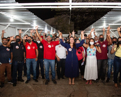 Sindicatos de Teresina selam apoio à deputada federal Rejane Dias 