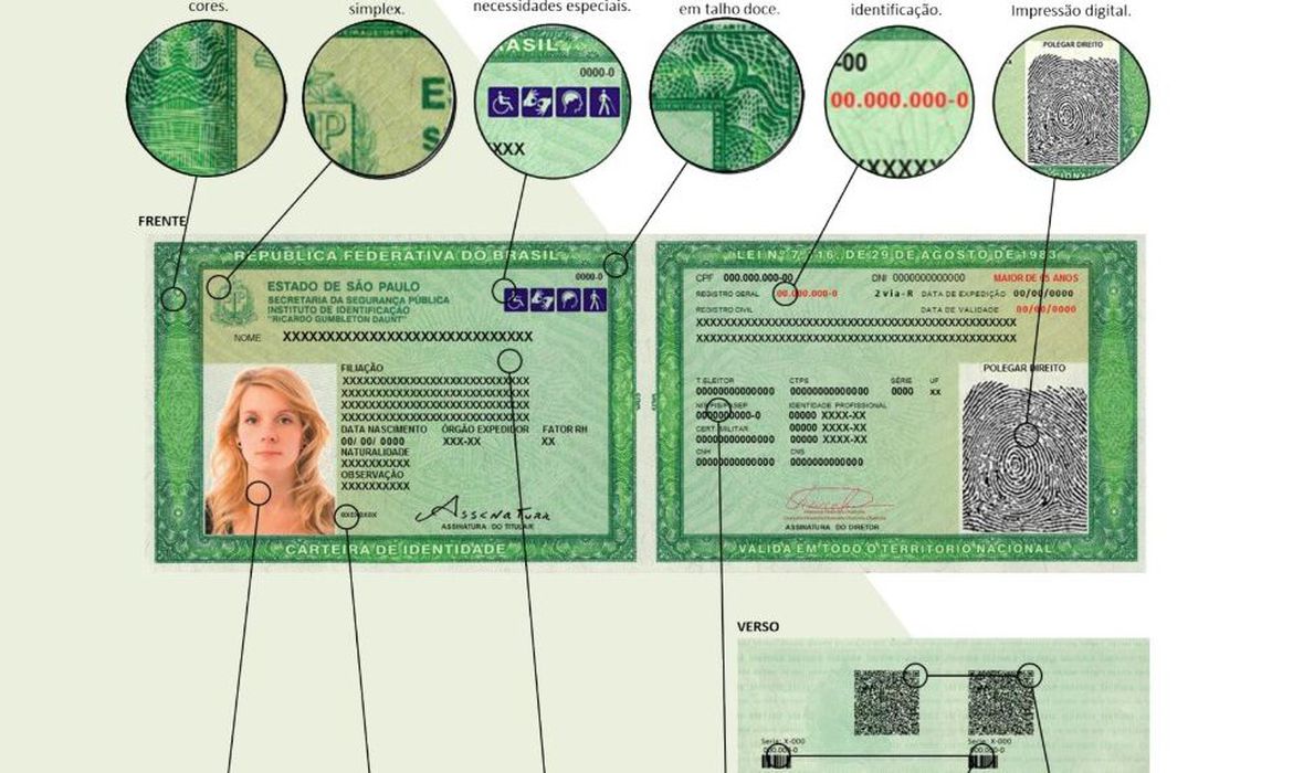 Nova carteira de identidade começa a ser emitida na próxima semana - Imagem 1