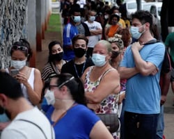 Brasil registra 37 novas mortes por Covid-19 em 24h, segundo ministério