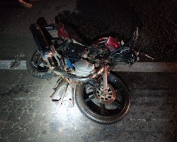 Motociclista morre após colidir com caminhão na BR-316 em Picos
