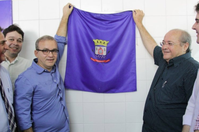 Sílvio Mendes recorda inauguração com Firmino Filho (Foto: Reprodução)