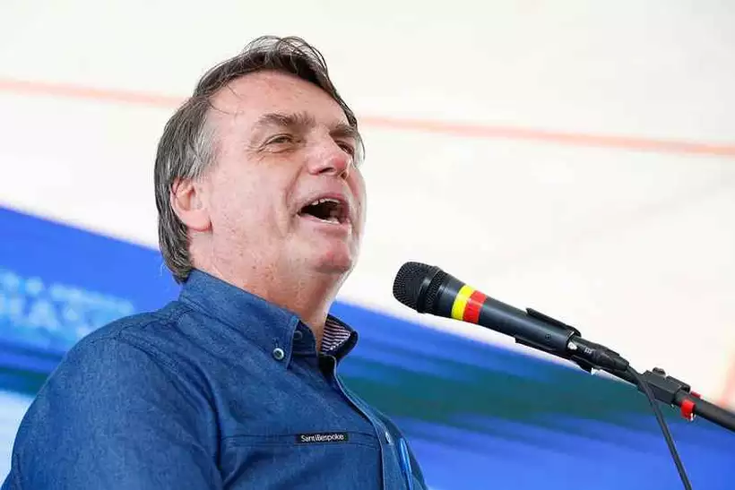 Presidente Jair Bolsonaro Foto: Alan Santos