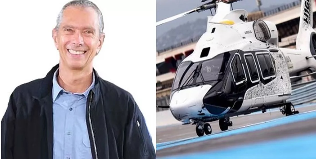 Dono da quinta maior fortuna do Brasil, Carlos Alberto Sicupira comprou o Helicóptero ACH 160 Divulgação / Instagram @airbus_corporate_helicopters