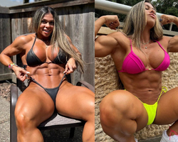 Brasileira fitness fica conhecida como “Mulher-Hulk” após viralizar na web