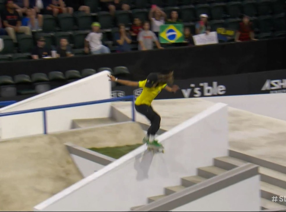 Rayssa Leal , a fadinha do skate,  conquista primeiro lugar - reprodução