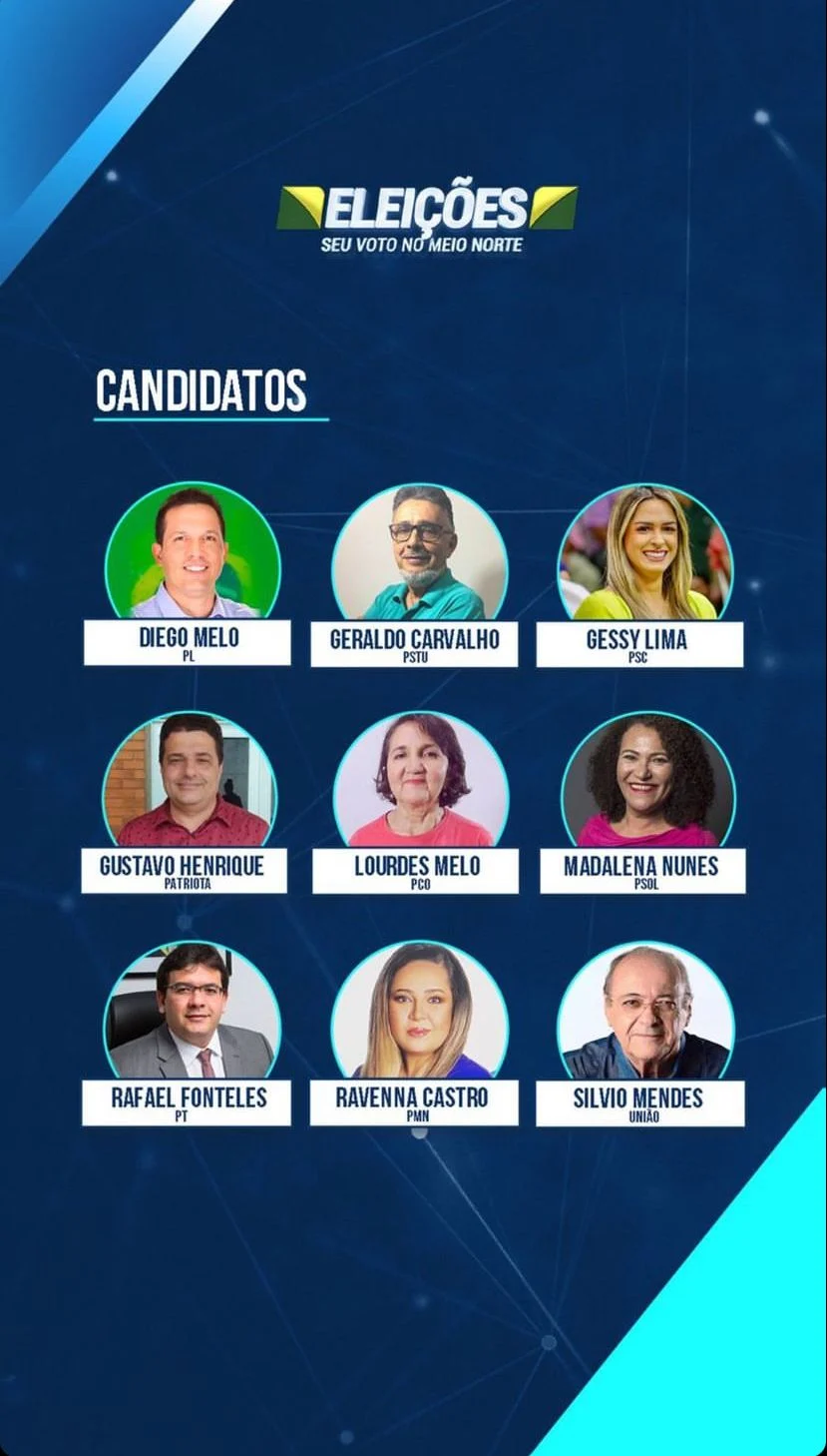 Candidatos ao Governo citam a expectativa para o primeiro debate na Rede MN (Foto: Rede Meio Norte)