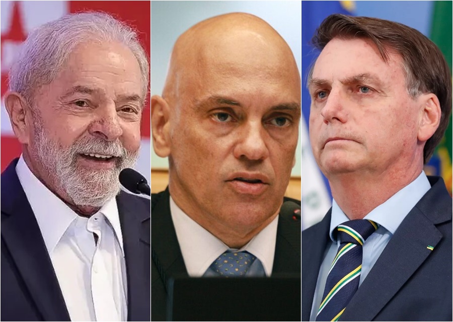 Lula decide ir à posse de Moraes no TSE e deve encontrar Bolsonaro - Foto: Reprodução