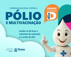 Timon realizará o dia D da Vacinação contra a Poliomielite no sábado