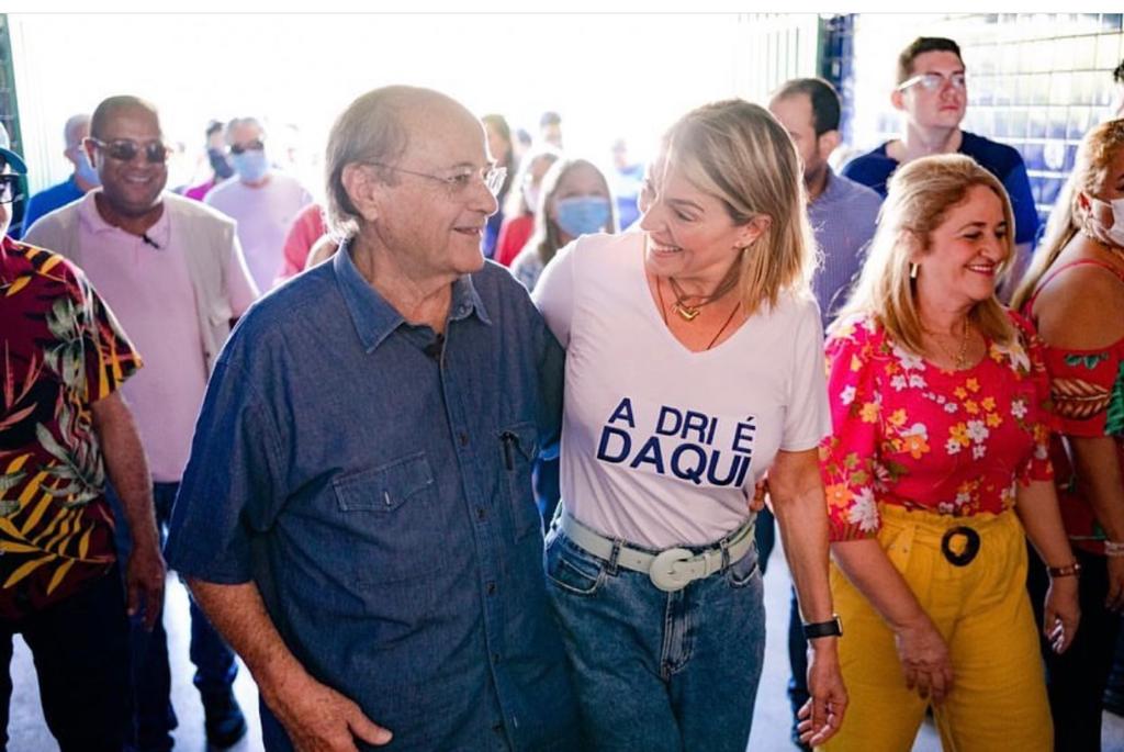 Silvio Mendes e Dri do BobZ em Cajueiro da Praia