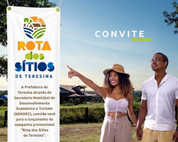 PMT lança campanha promocional da Rota Turística dos Sítios na quinta, 25