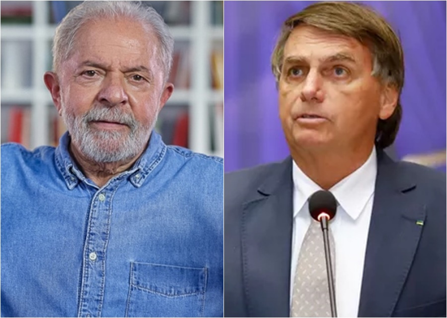 Pesquisa Exame/Ideia: Lula lidera com 44% contra 36% de Bolsonaro - Foto: Ricardo Stuckert e Alan Santos
