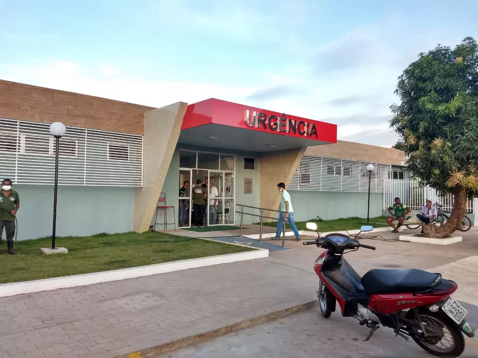 Hospital Regional Justino Luz, em Picos (Foto: Ascom/ Divulgação)