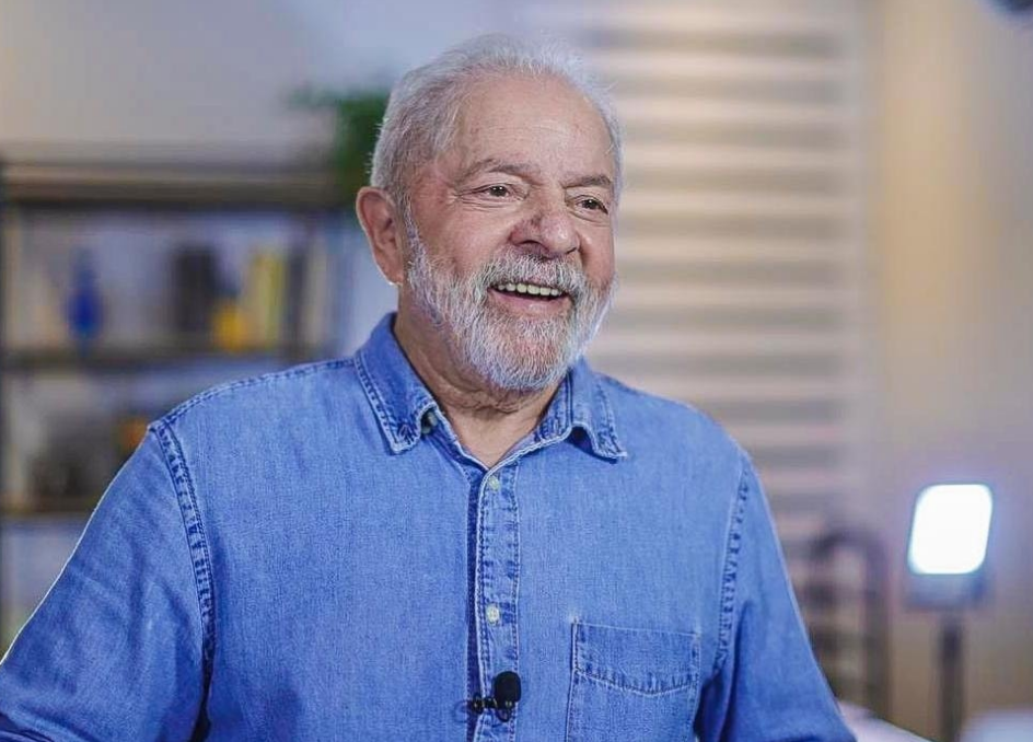 Lula durante gravação de propaganda eleitoral - Foto: Divulgação
