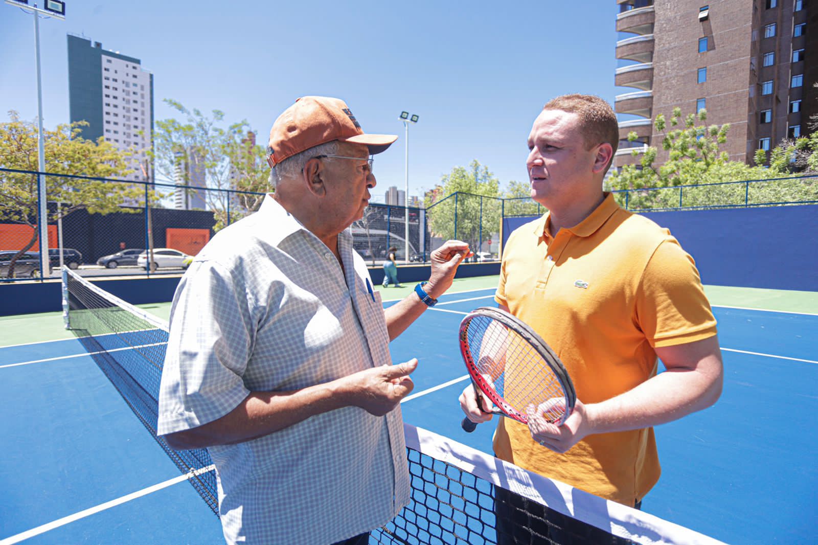PMT inaugura quadra de tênis e entrega revitalização da Praça dos Skatistas (Foto: Divulgação)
