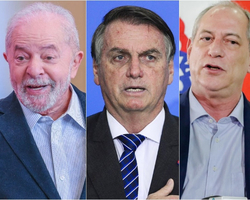 Pesquisa CNT/MDA: Lula tem 42,3% dos votos, Bolsonaro 34,1% e Ciro 7,3%