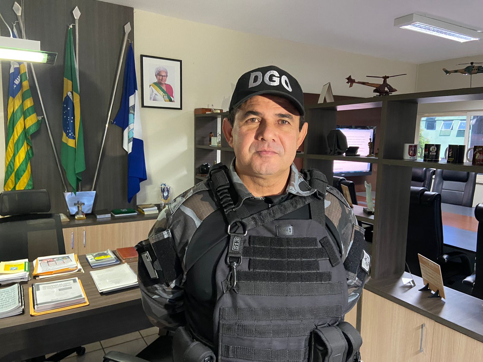 Coronel Jacks Galvão, diretor de inteligência da Polícia Militar - Foto: Matheus Oliveira
