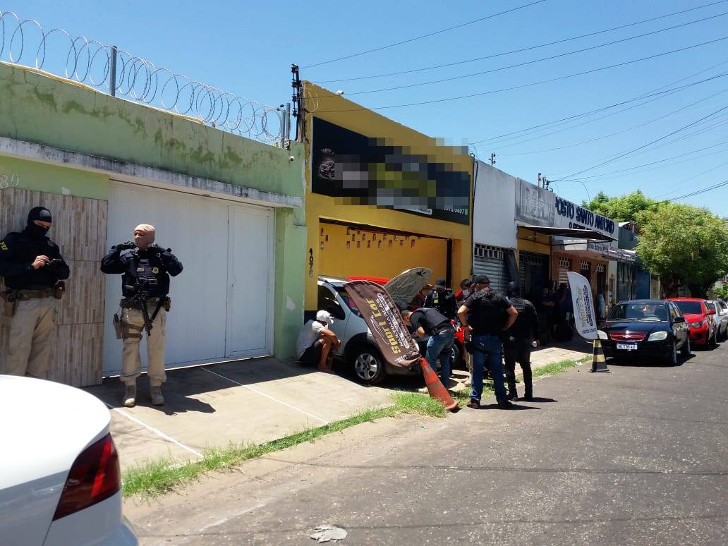 Polinter deflagra operação contra venda de carros adulterados em Teresina (Foto: Divulgação)