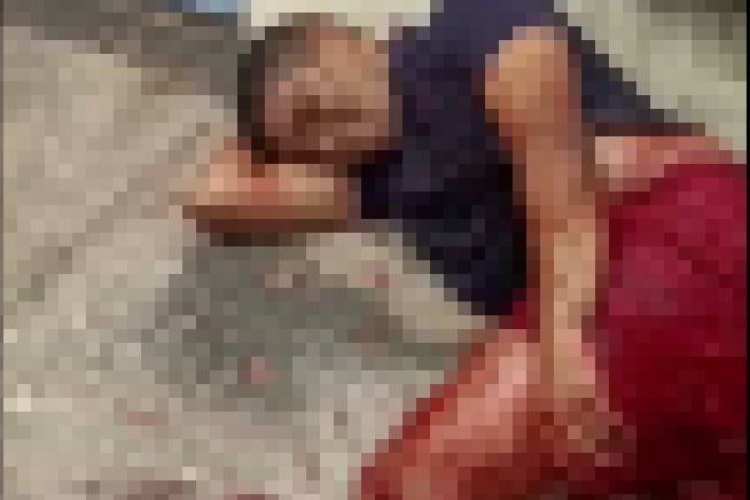 Suspeito é baleado durante tentativa de assalto no Centro de Teresina (Foto: Reprodução/ WhatsApp)