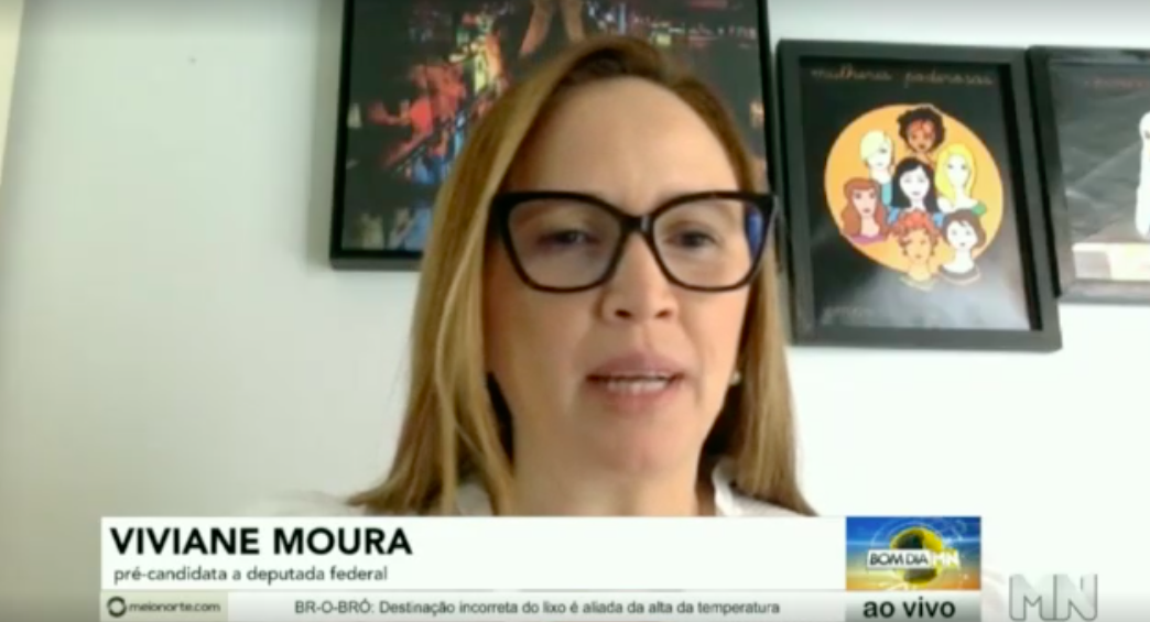 Viviane Moura, pré-candidata a deputada federal pelo Piauí