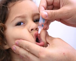 Campanha de Vacinação contra a Polio começa na segunda (8), em Teresina