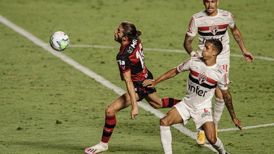 São Paulo enfrenta o Flamengo pelo Campeonato Brasileiro. (Foto: Pedro Martins/UOL)
