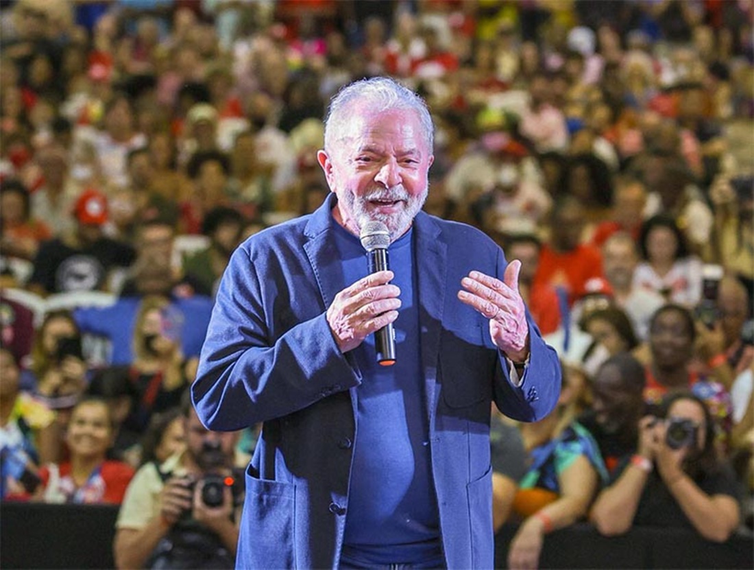 Lula terá maior coligação e tempo de TV, com 7 inserções diárias - Foto: Ricardo Stuckert