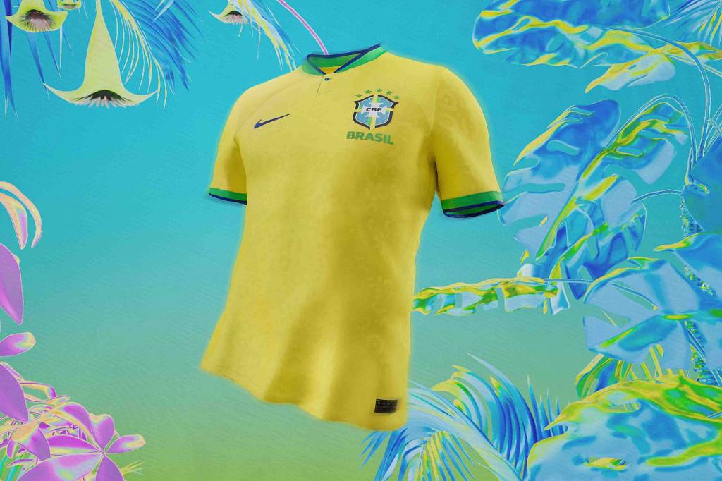 Nova camisa da seleção brasileira para Copa do Mundo 2022 é lançada (Foto: Divulgação/CBF)