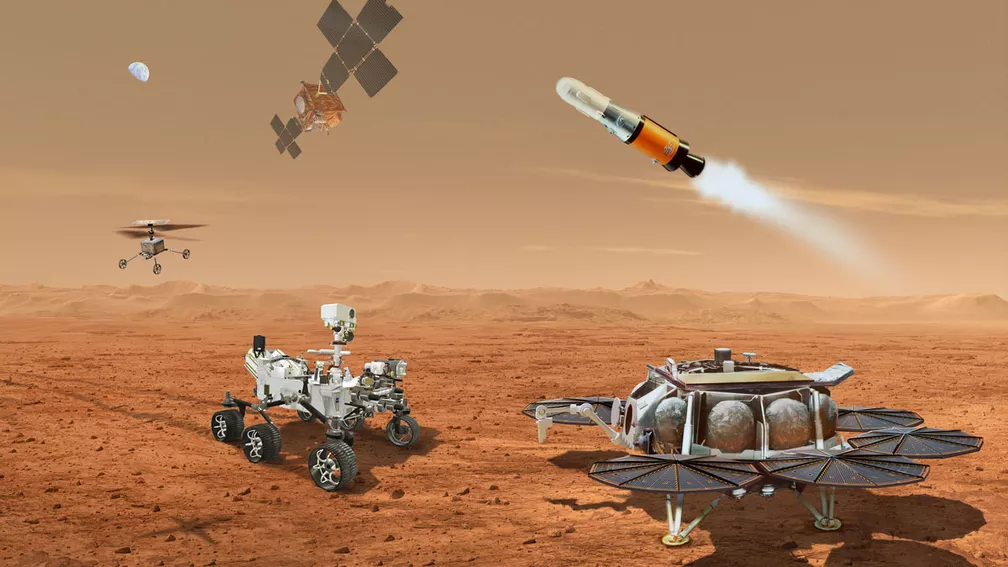 Nasa enviará dois helicópteros em missão para Marte (Foto: Divulgação/NASA/JPL-Caltech)