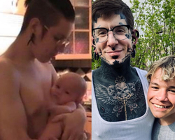 Jovem passa por mais de 1200 horas para ser tatuado; Veja o antes e depois