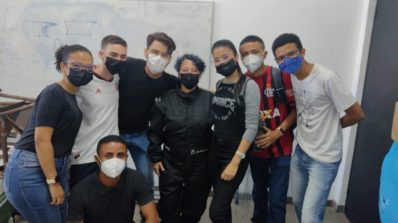 Parte da equipe responsável pelo projeto 